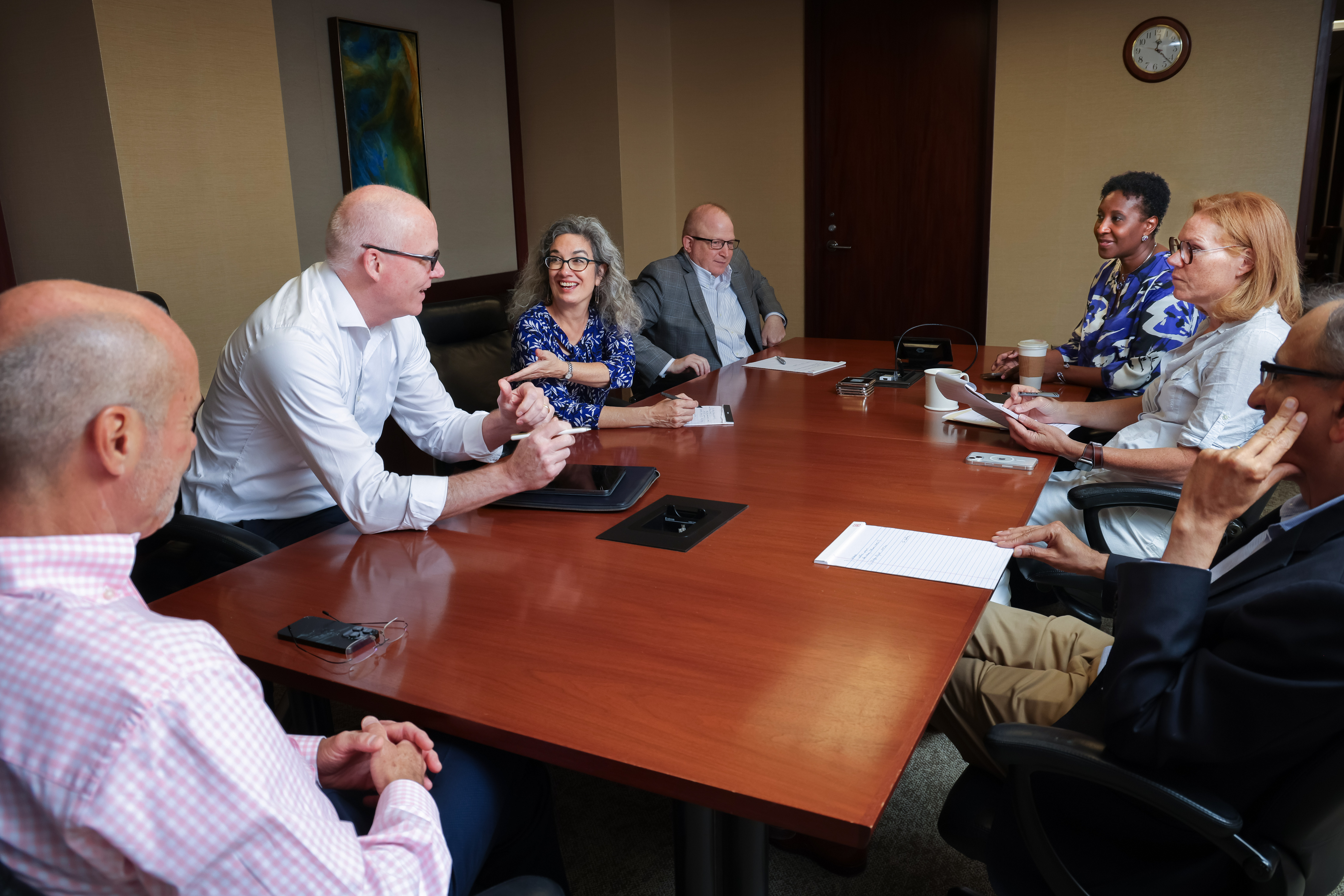 Dean Mary Frances Luce Meeting with Senior Leadership