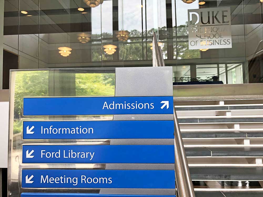 Image of Fuqua's Admissions Office 