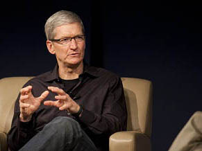 Fuqua grad and Apple CEO Tim Cook at Distinguished Speaker Series