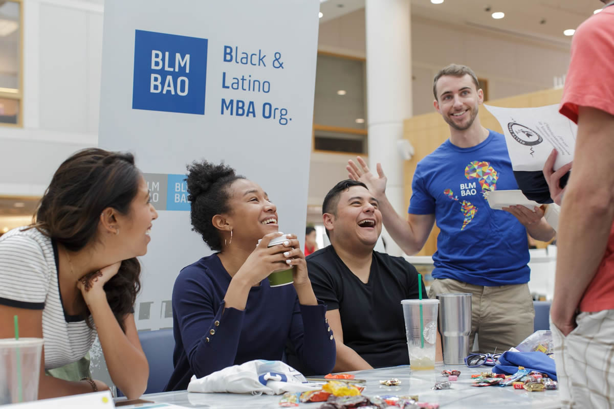 Fuqua Black and Latinx Organization Club Fair