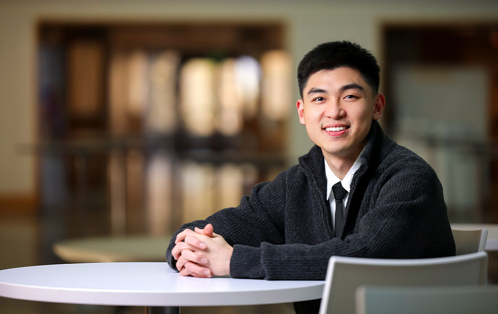 MQM: Business Analytics student Oliver Chen